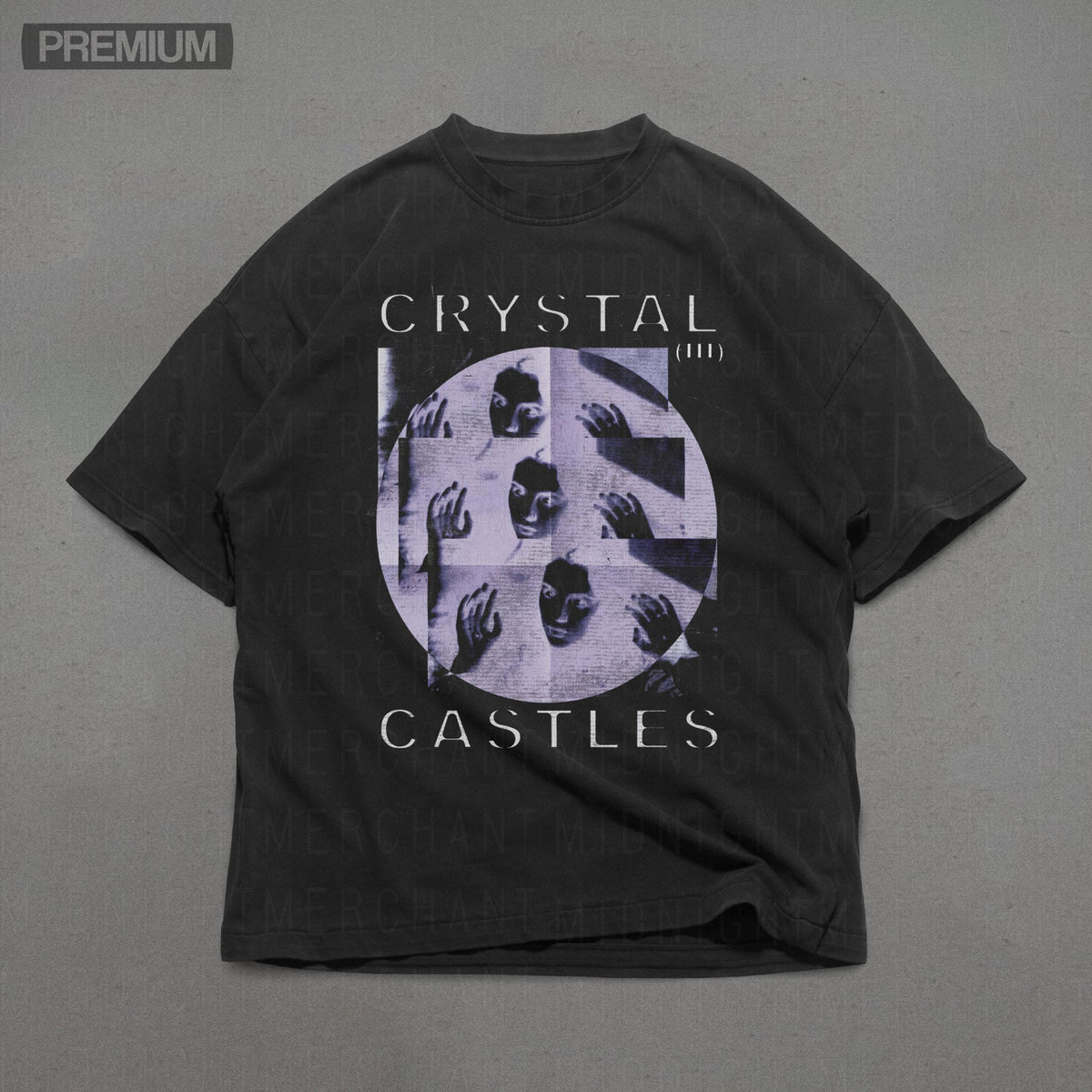 Crystal Castles Comfort Colors Y2k 2000s Music Tee Retro Band Crystal Castles