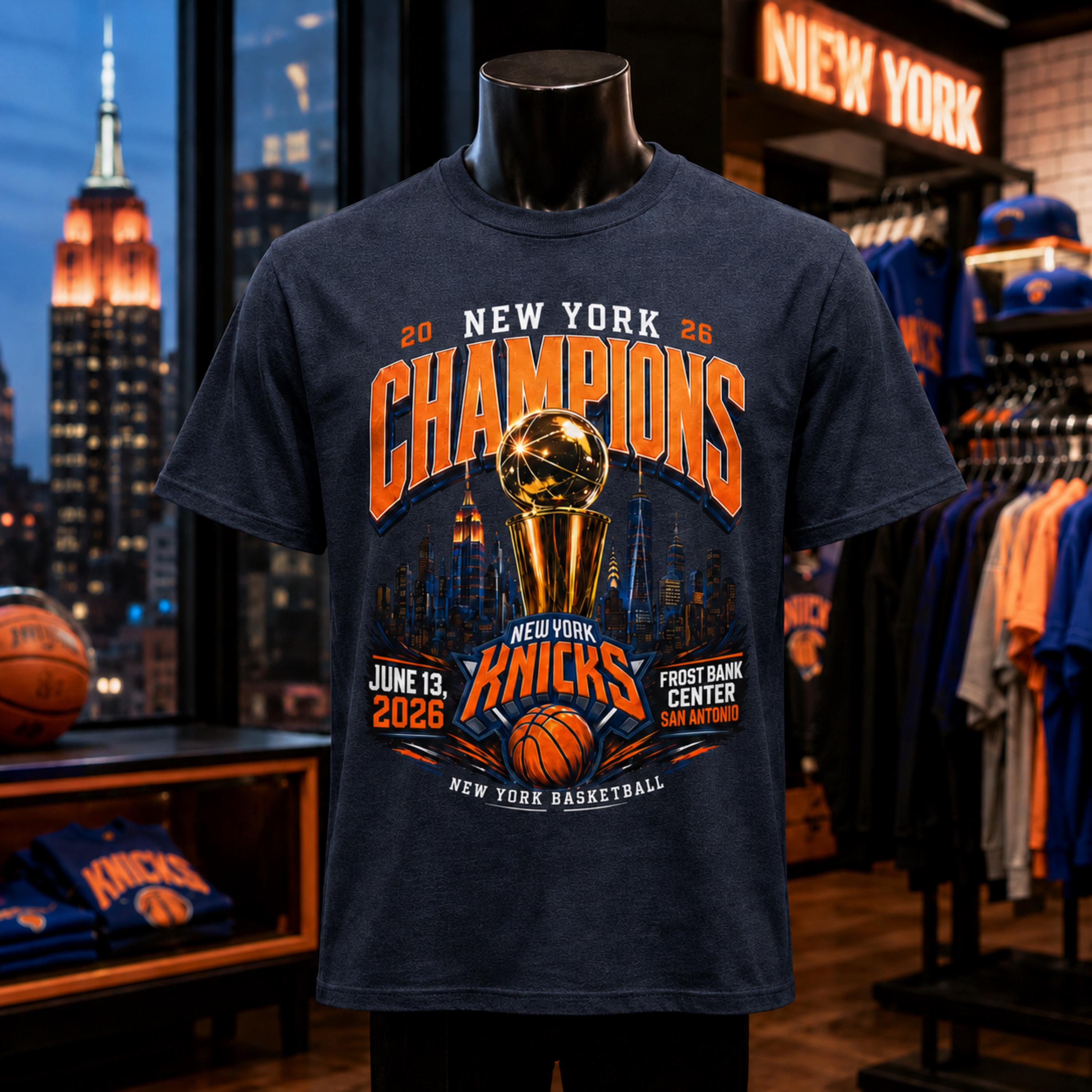 York Basketball Champions 2026 York Knicks Champions Unisex