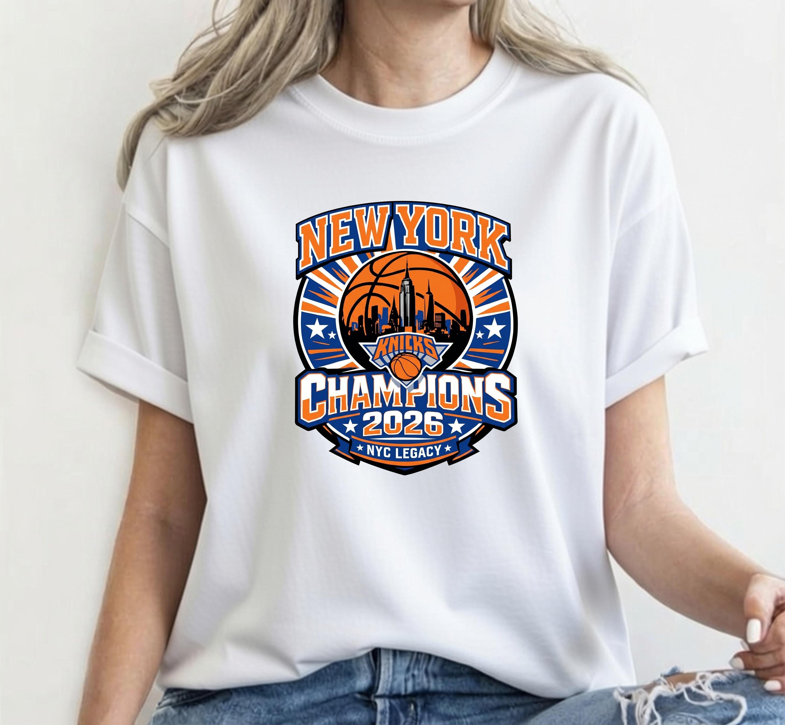 York Basketball Champions 2026 Champions 2026 Retro Ny Bball Streetwear