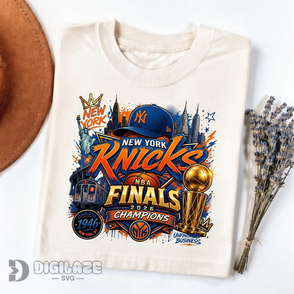 Knicks Final Png Knicks Champions Knicks Game Day Basketball Png Pdf Sublimation File Transparent Background Digital Download