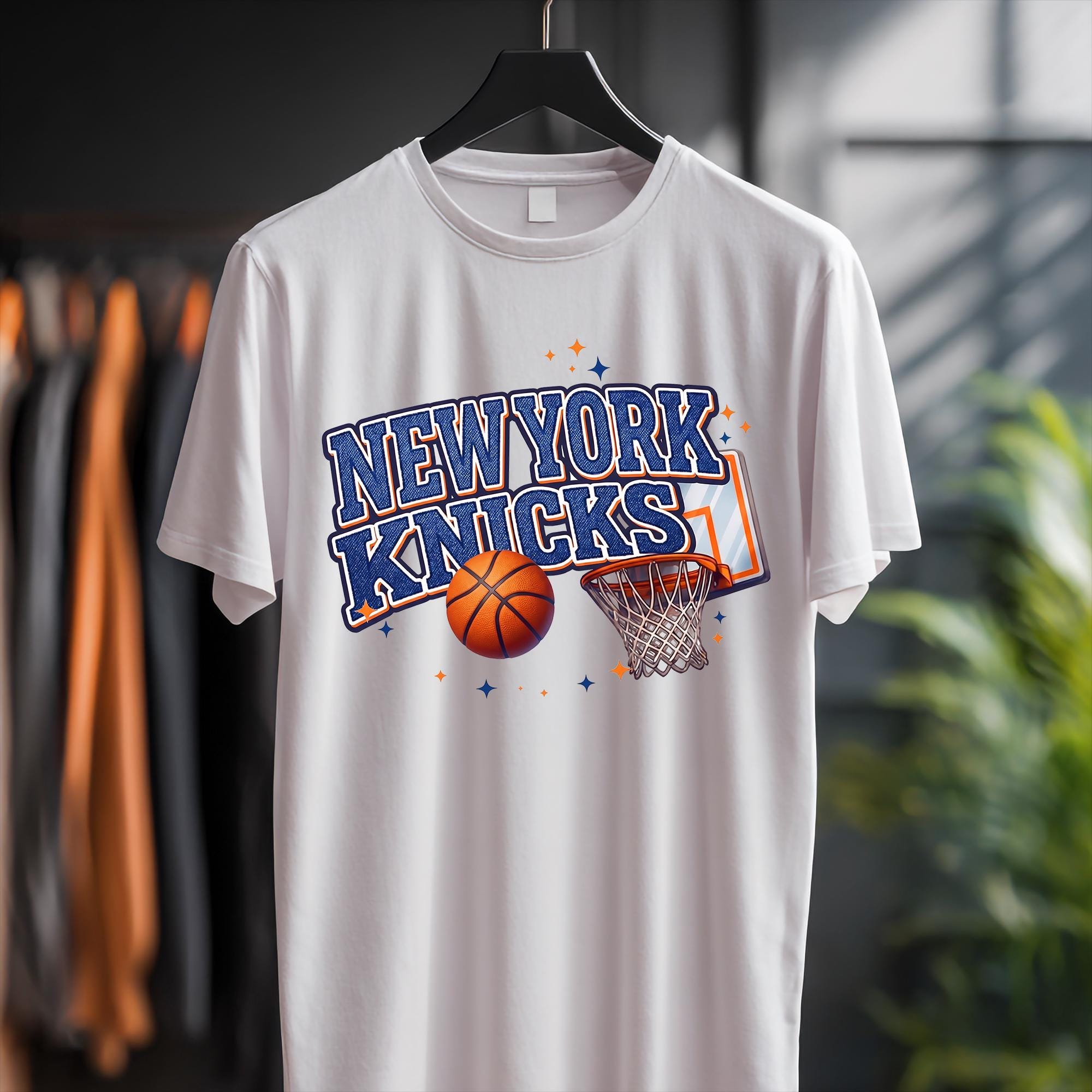 York Knicks 2026 Champions Retro Nyc Skyline Basketball