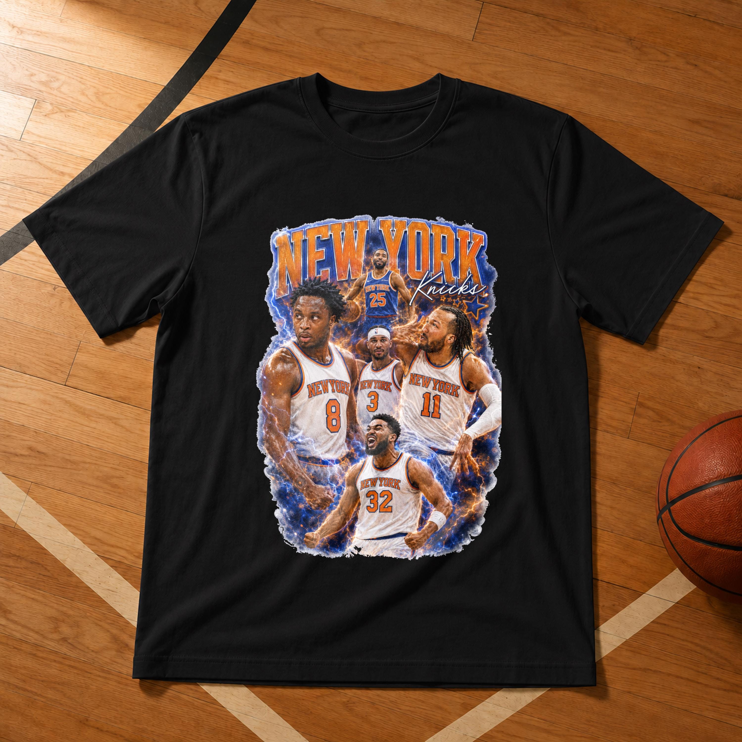York Knicks Tee Jalen Brunson Josh Hart Og Anunoby Towns Finals Ny Hoops Knicks York Knicks Nba Finals