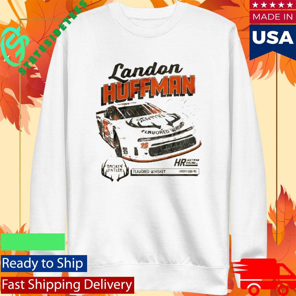 2026 Get Bucked Landon Huffman Broken Antler Whiskey Shirt