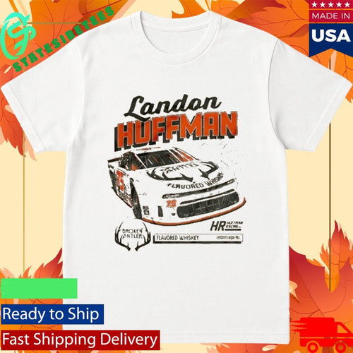 2026 Get Bucked Landon Huffman Broken Antler Whiskey Shirt
