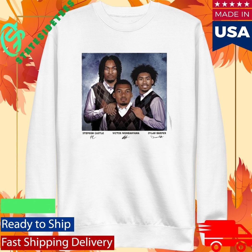 2026 Victor Wembanyama Dylan Harper Stephon Castle Step Brothers Shirt