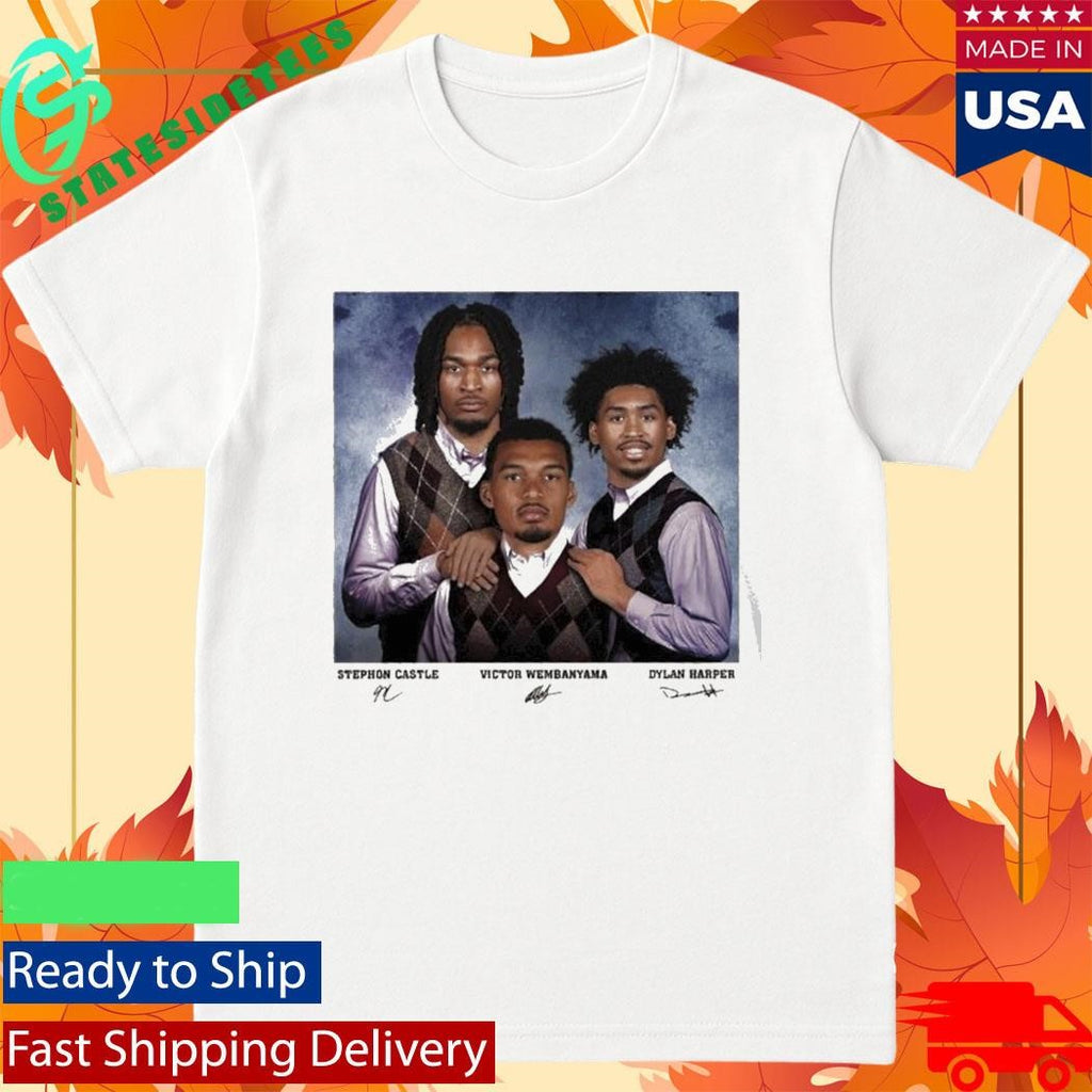 2026 Victor Wembanyama Dylan Harper Stephon Castle Step Brothers Shirt
