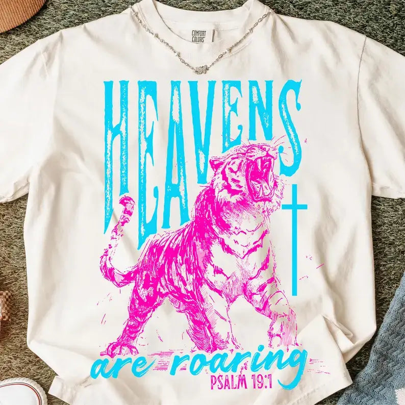 Heavens Are Roaring Comfort Colors Tee Unisex , , , Long Sleeve Tee