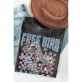 Free Bird - Mineral Wash Unisex , , , Long Sleeve Tee