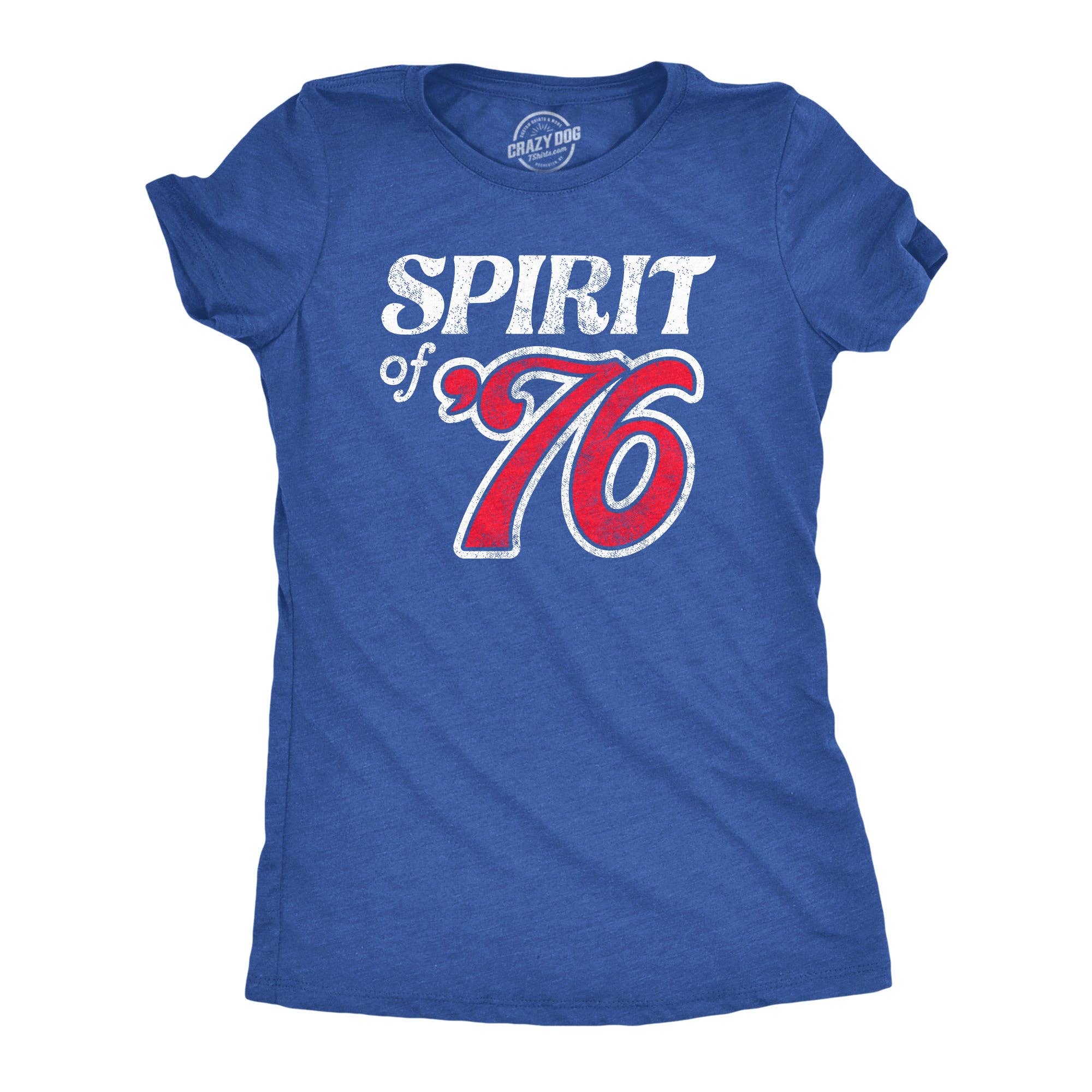 Spirit of 76 Women's T Shirt Unisex , , , Long Sleeve Tee