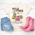 Wild and Free Graphic Unisex , , , Long Sleeve Tee