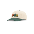 Parks 2-Tone Hat Cream/Dark Green Unisex , , , Long Sleeve Tee
