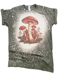 Mushroom Magic Bleached Tee Unisex , , , Long Sleeve Tee