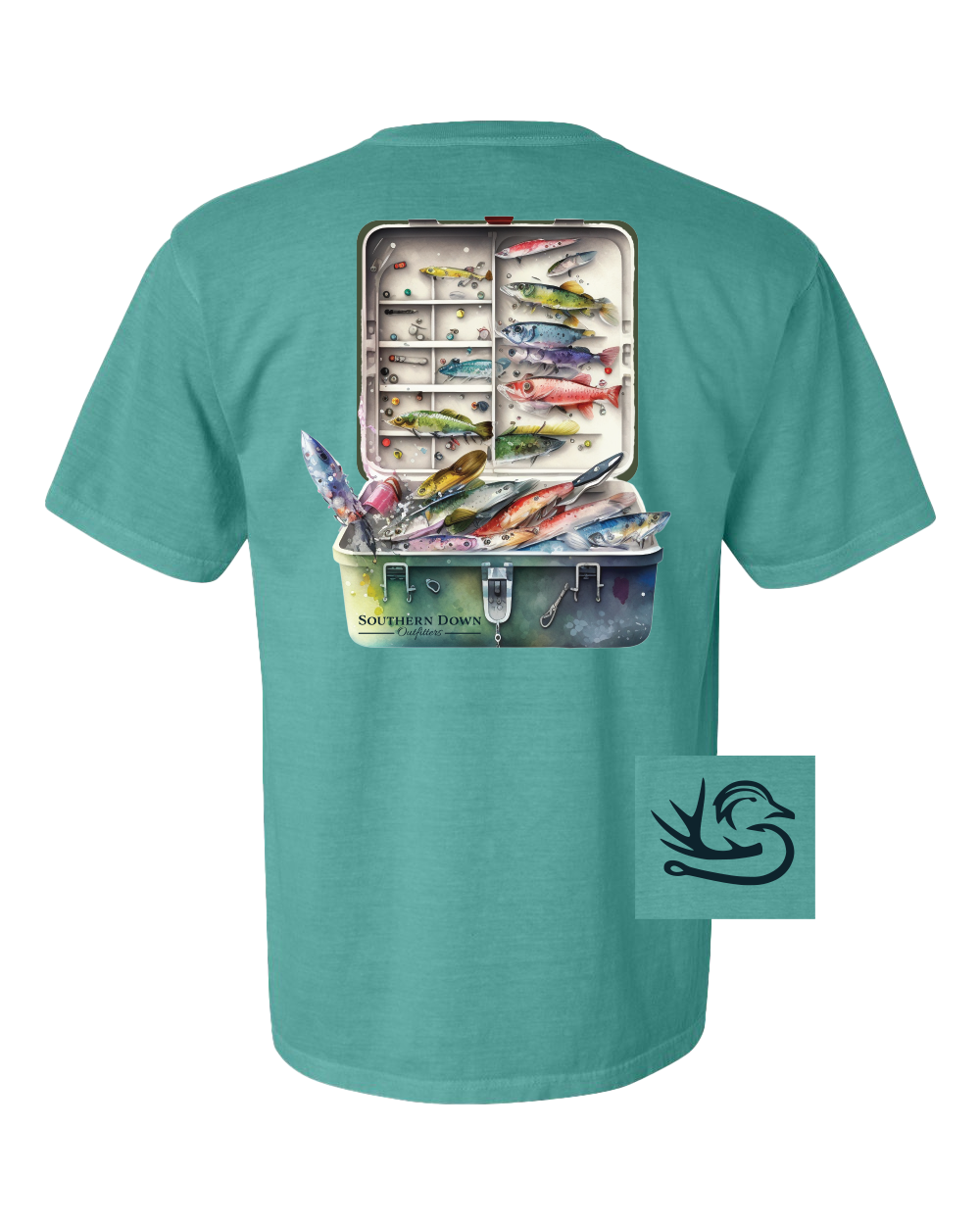 The Tackle Box Tee Unisex , , , Long Sleeve Tee