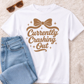 Crashing Out Graphic Unisex , , , Long Sleeve Tee