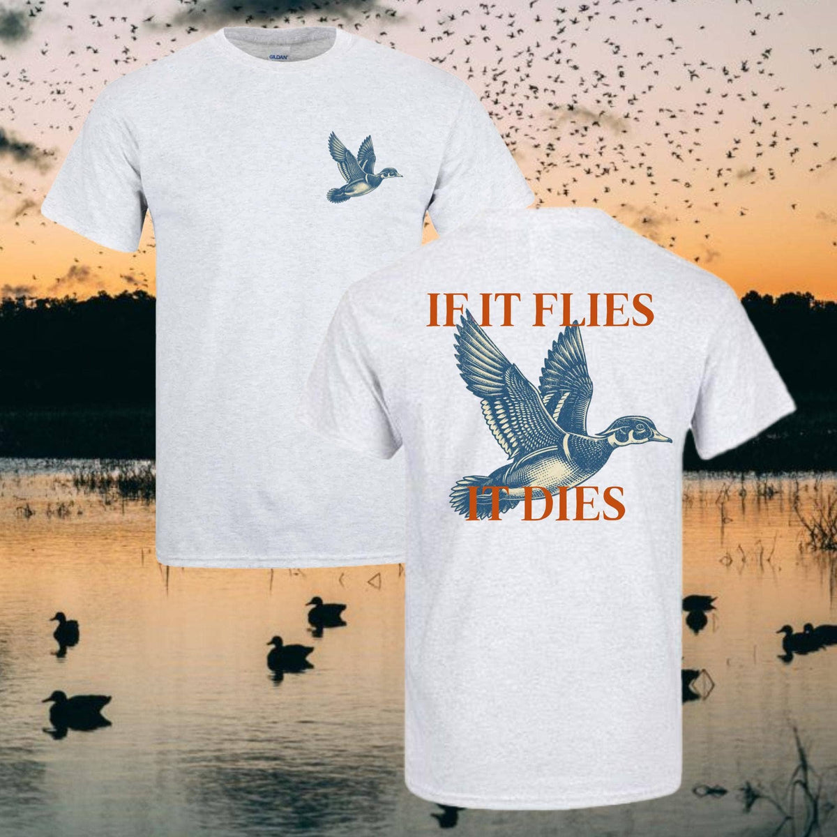 Men's Duck and Goose Hunting Unisex , , , Long Sleeve Tee