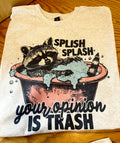 Your Opinion Is Trash Unisex , , , Long Sleeve Tee
