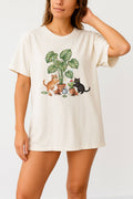 O Christmas Plant Shirt Funny Cat Christmas Unisex , , , Long Sleeve Tee