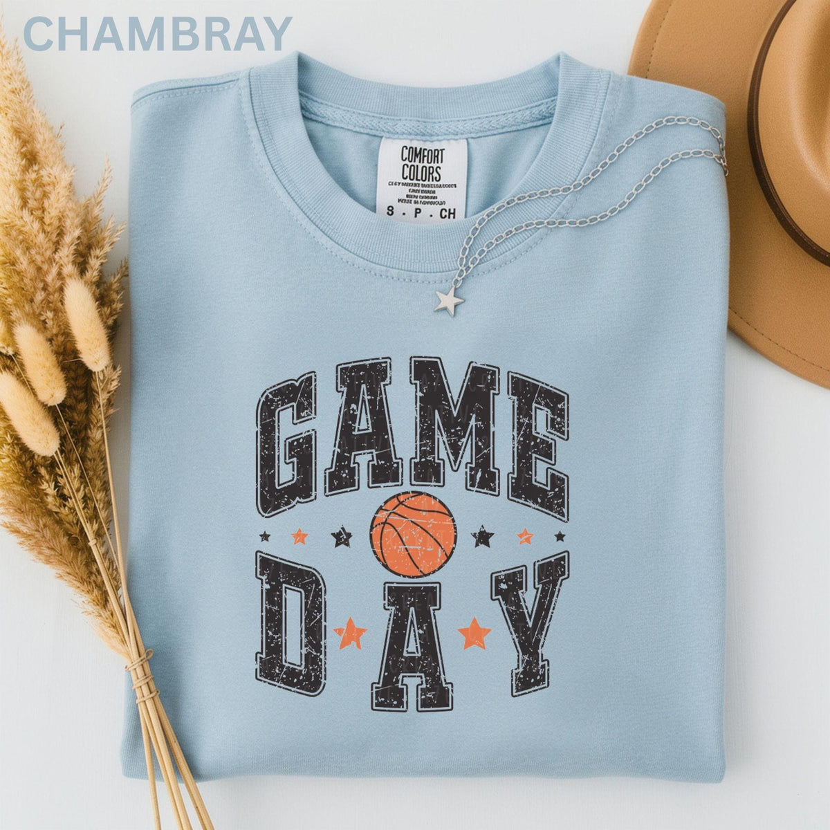 Comfort Colors Retro Basketball Game Day Basketball Player Basketball Season Basketball Mom