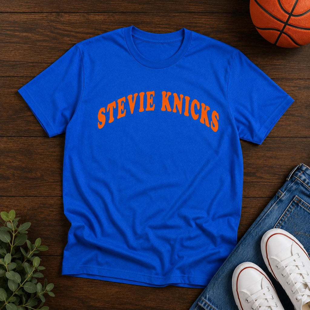 Stevie Knicks York Basketball Tee 2026 Nba Champions Custom York Taylor Basketball Tee Nyc Fan