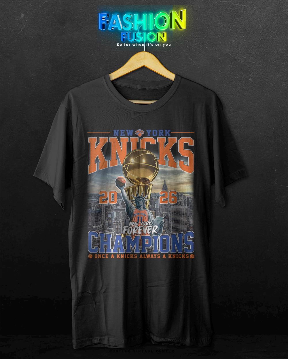 York Basketball Champions 2026 Retro Vintage Tee Knk03 Unisex