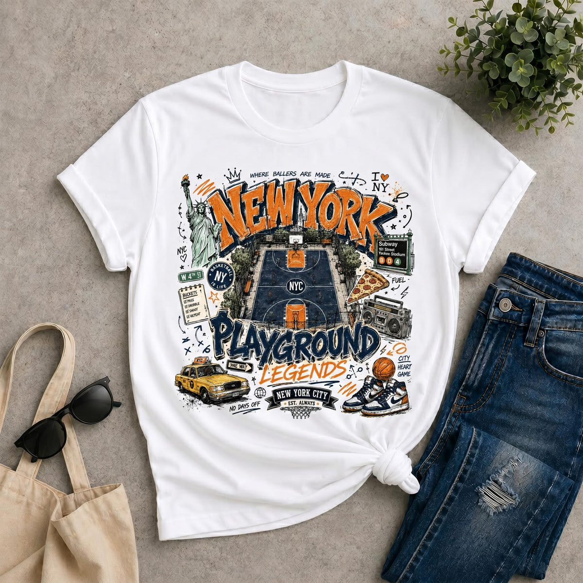 Comfort Colors Vintage York Knicks Retro Basketball Nyc Hoops Fan Streetwear Sports