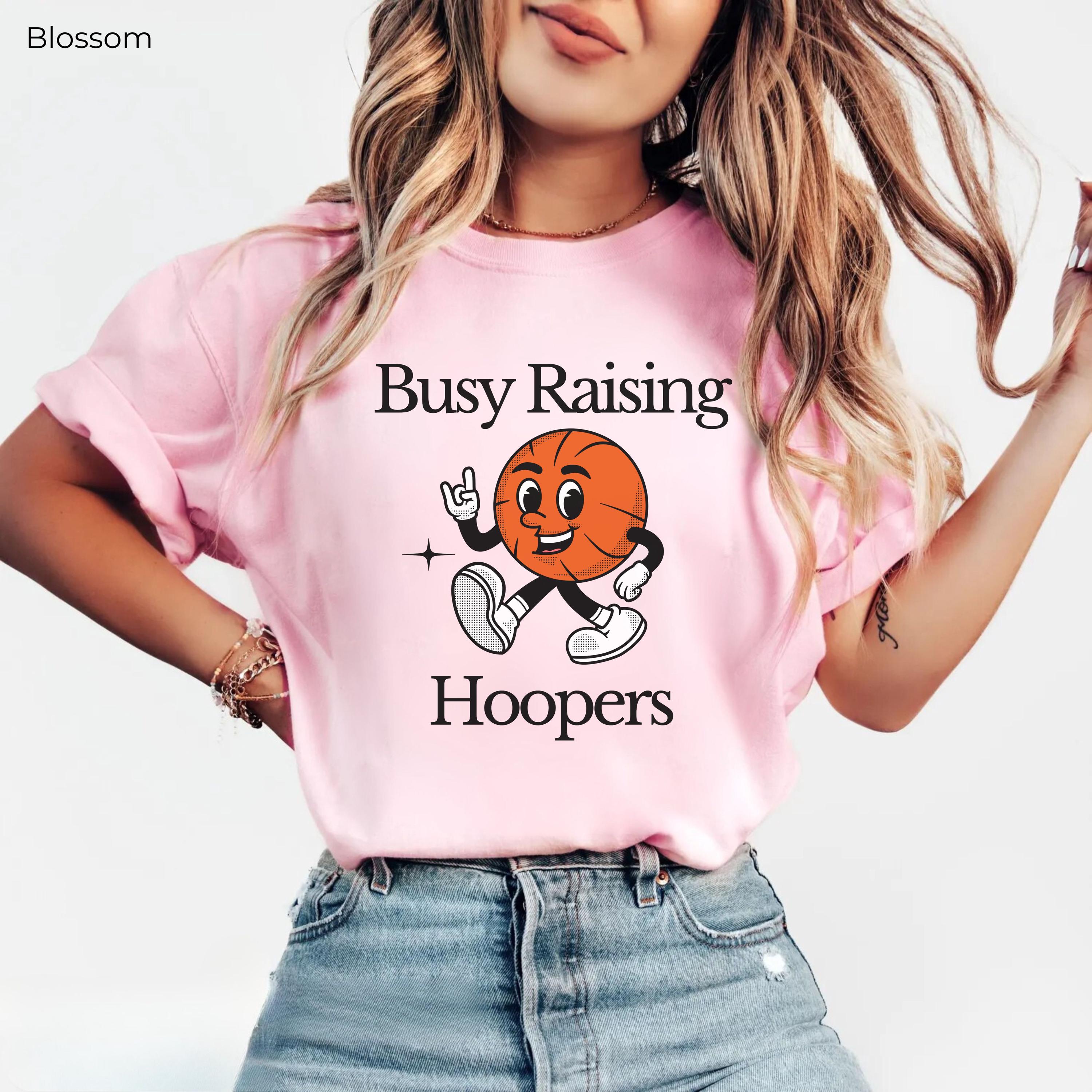 Retro Basketball Basketball Mom Basketball Dad Basketball Family Busy Raising Hoopers Sports Mom Vintage Basketball