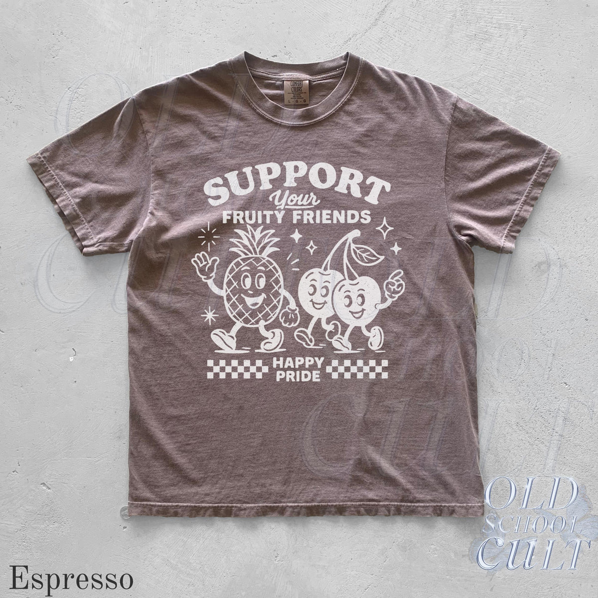 Fruity Friends Lgbtqia Pride Gay Rights Pride Rainbow Pride Parade Lgbtq Support Lesbian Comfort Colors