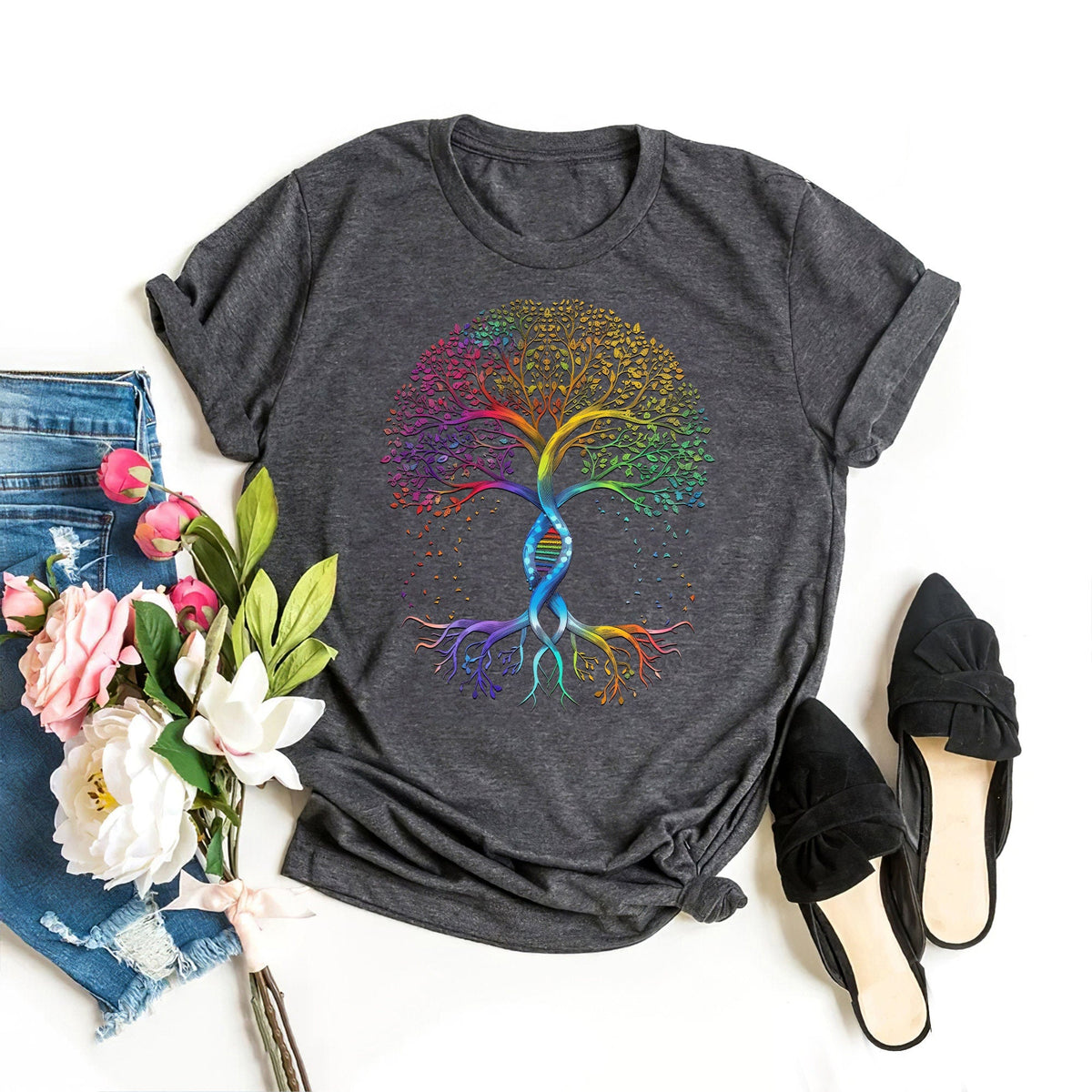 Pride Tree Life Lgbtq Rainbow Unisex