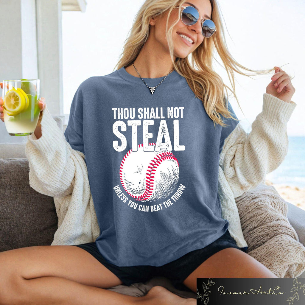 Baseball Thou Shall Steal Baseball Baseball Mom Baseball Game Day