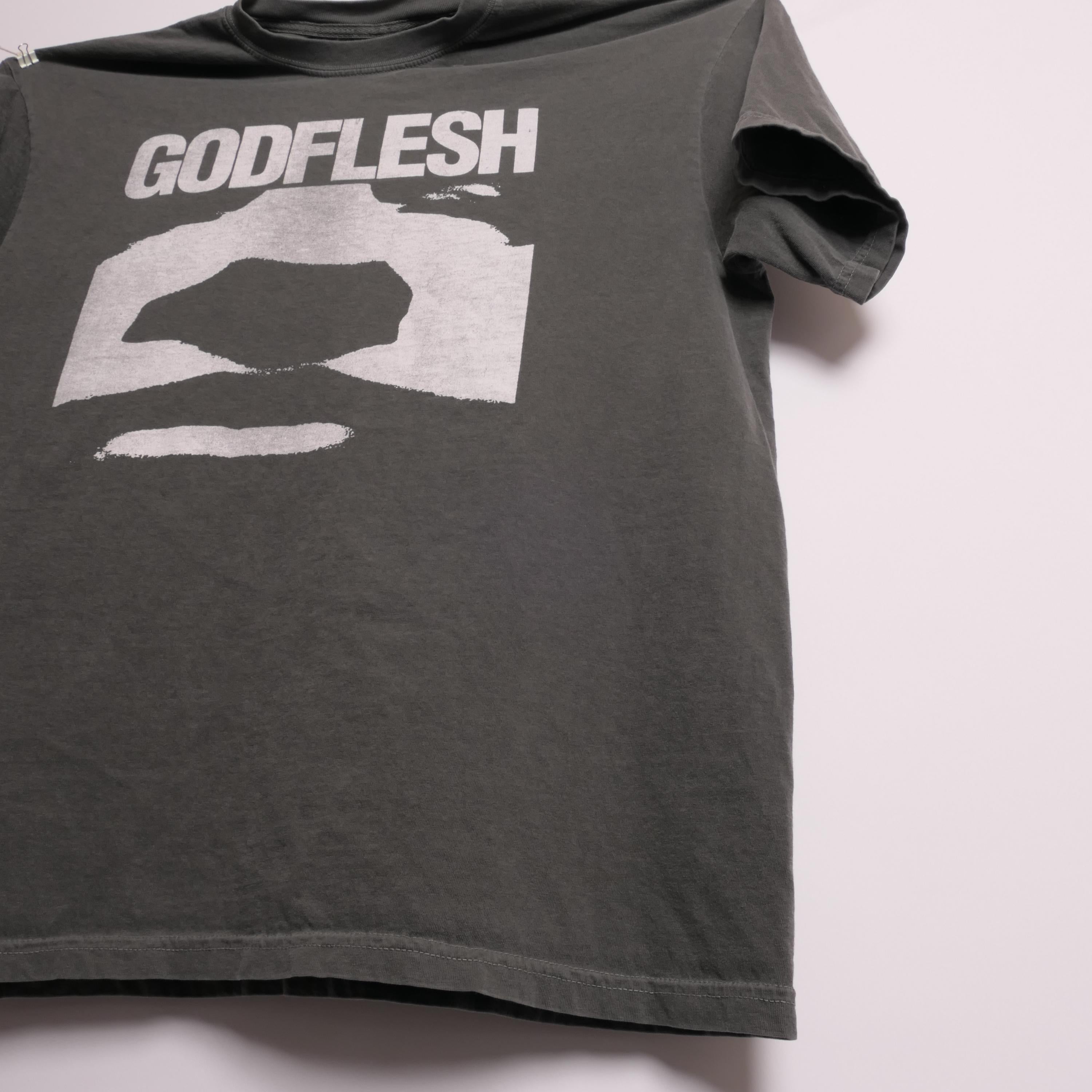 Godflesh Band Tee Industrial Post Metal Experimental Metal Swordfish Ultra Faded Boxy Glam Rock Alternative Heavyweigh Medium