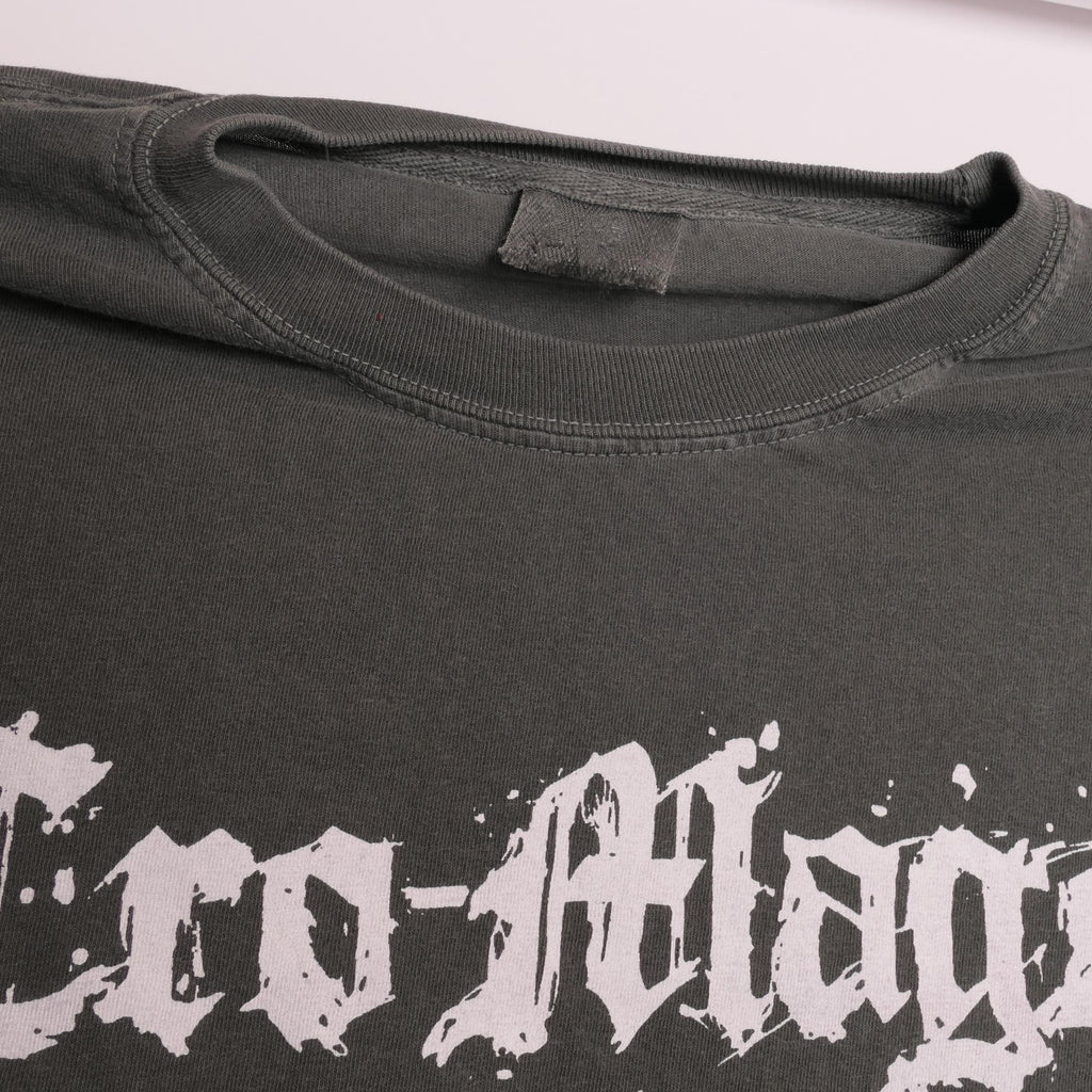 Cro-Mags Hardcore Punk Band Tee Ultra Faded Heavyweight Post Metal Alternative Grunge Heavy Rock Punk Xl