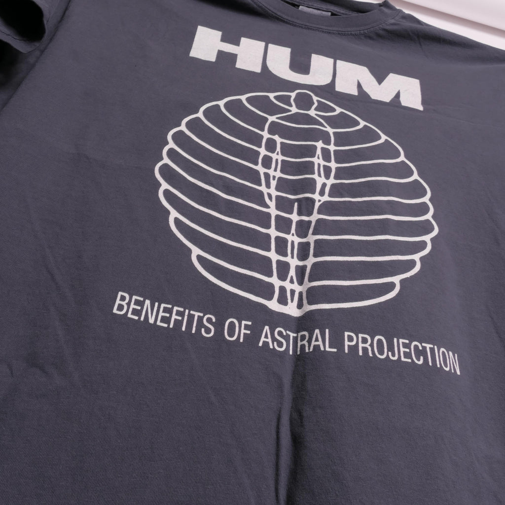 Hum Benefits Astral Projection Tee 12 Inch Records Band Band Tee Tour Metal Post Punk Alternative Rock Grunge Album Shoegaze Xl