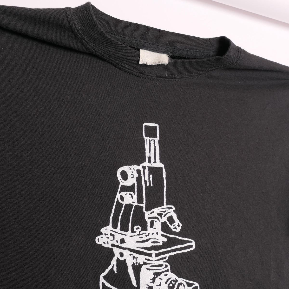Hum Microscope Logo Tee 12 Inch Records Band Astronaut Tour Metal Post Punk Alternative Rock Grunge Album Shoegaze Xl