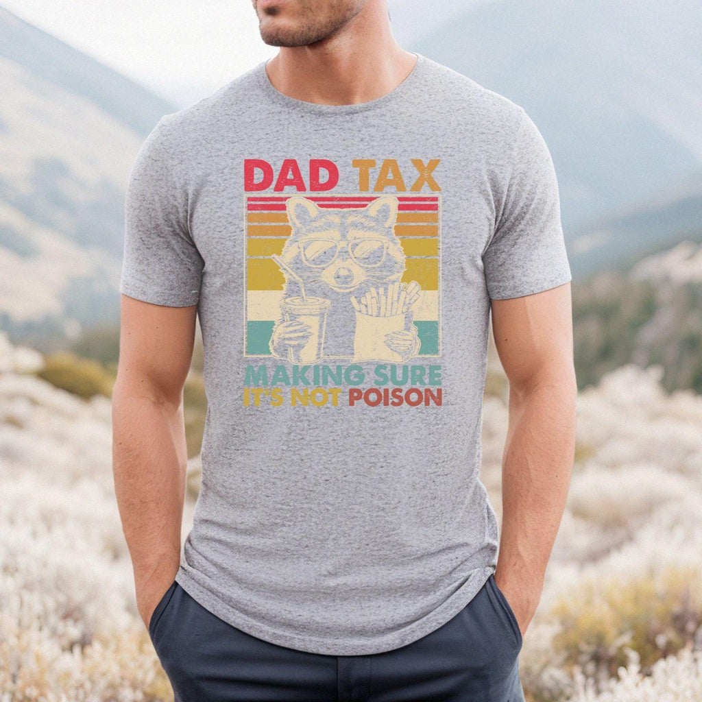 Dad Tax Racoon Dad Retro Dad Fathers Day Dad Birthday Dad Dad Tax Dad Tee Dad