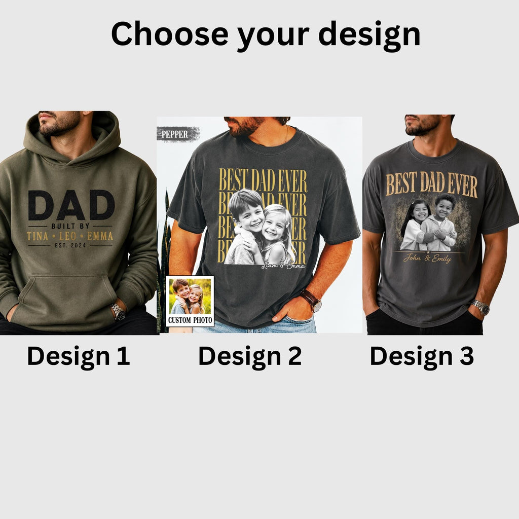 Custom Dad Fathers Day Dad Girl Dad Dad Dad Ever Fatherhood Comfort Colors