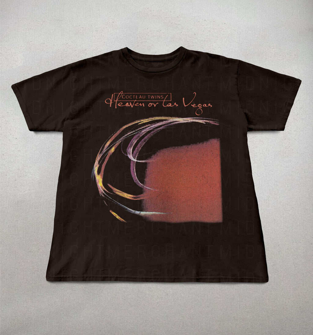 Cocteau Twins 90s Band Band Tees Heaven Las Vegas Album Tee Shoegaze
