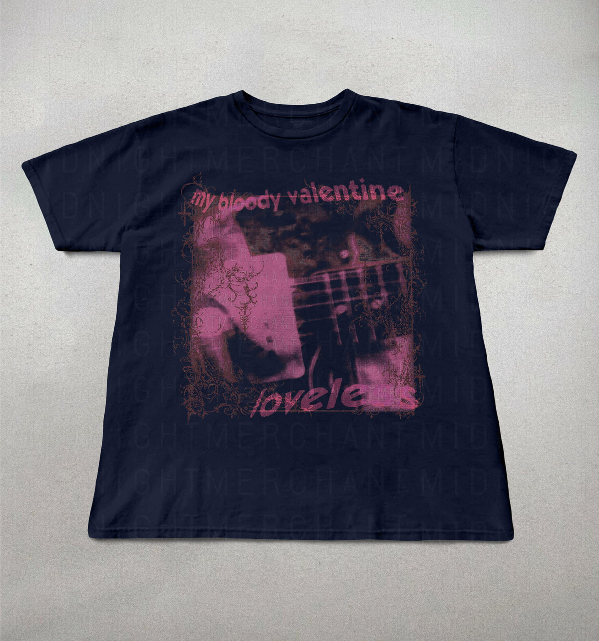 Bloody Valentine Loveless 90s Shoegaze Band Tee 90s Retro Y2k Loveless Tee
