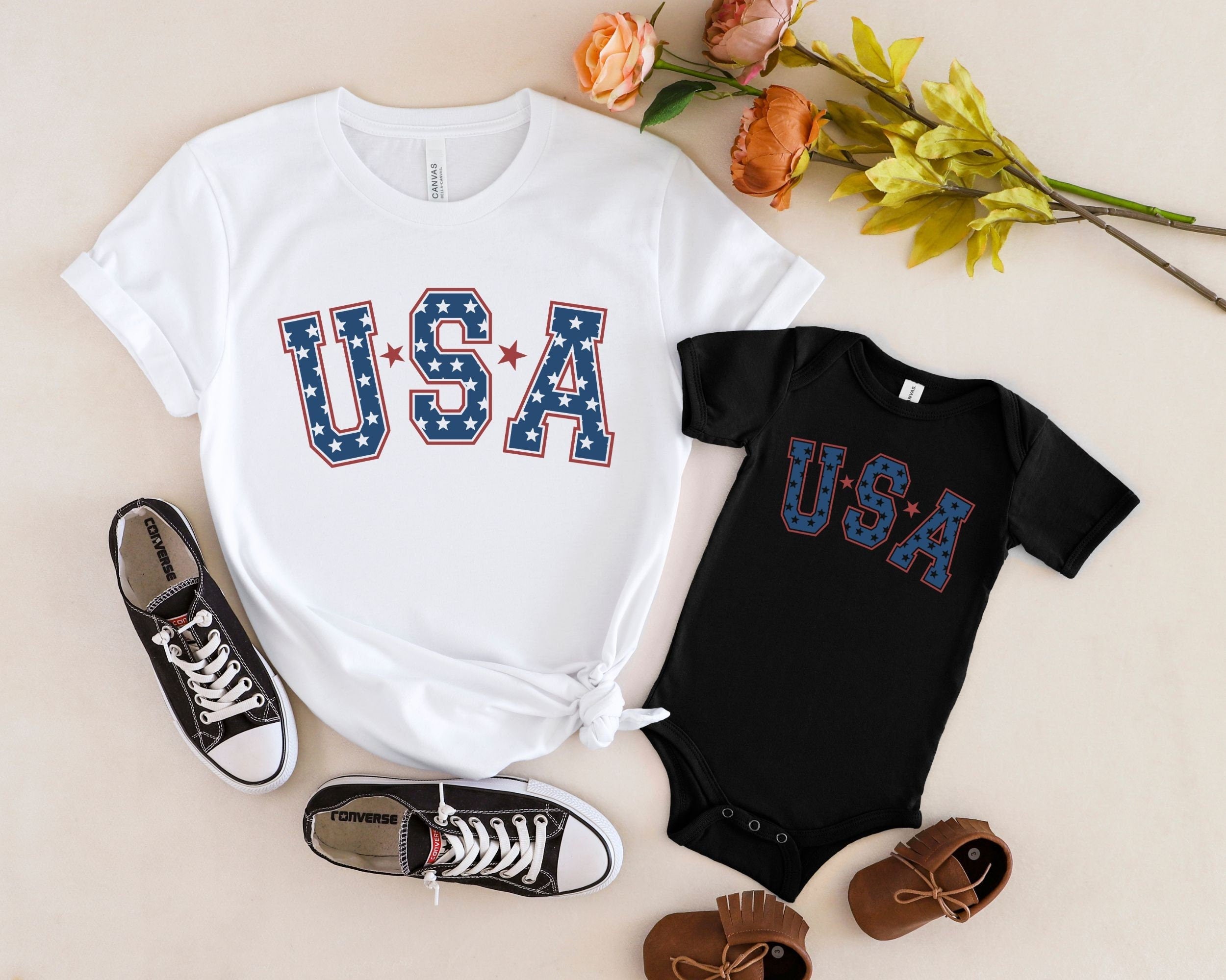 Retro Usa 4th July American Retro Usa Oversized Tee Merica Usa Tee