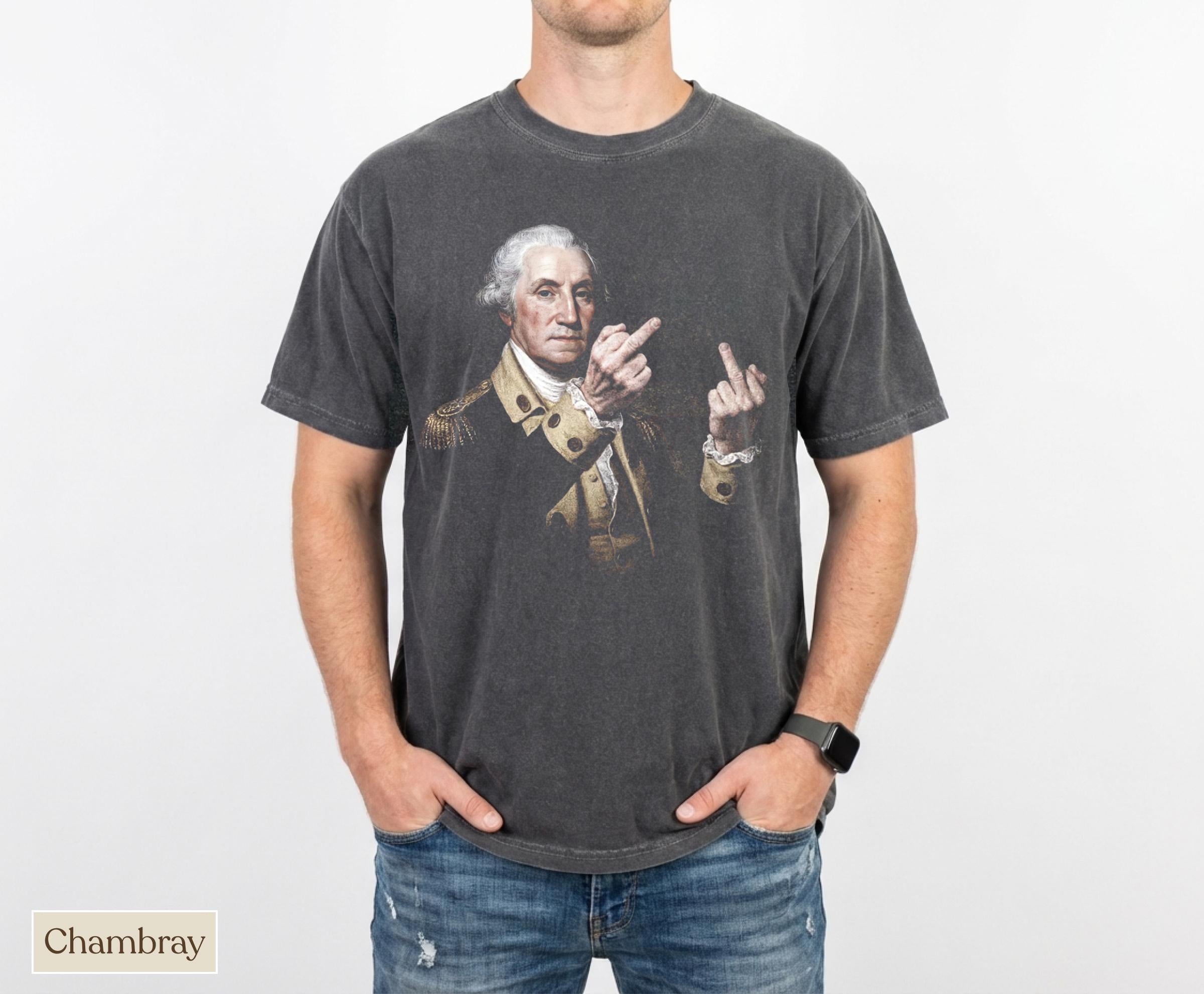 George Washington Patriotic Usa America 250 4th July Unisex