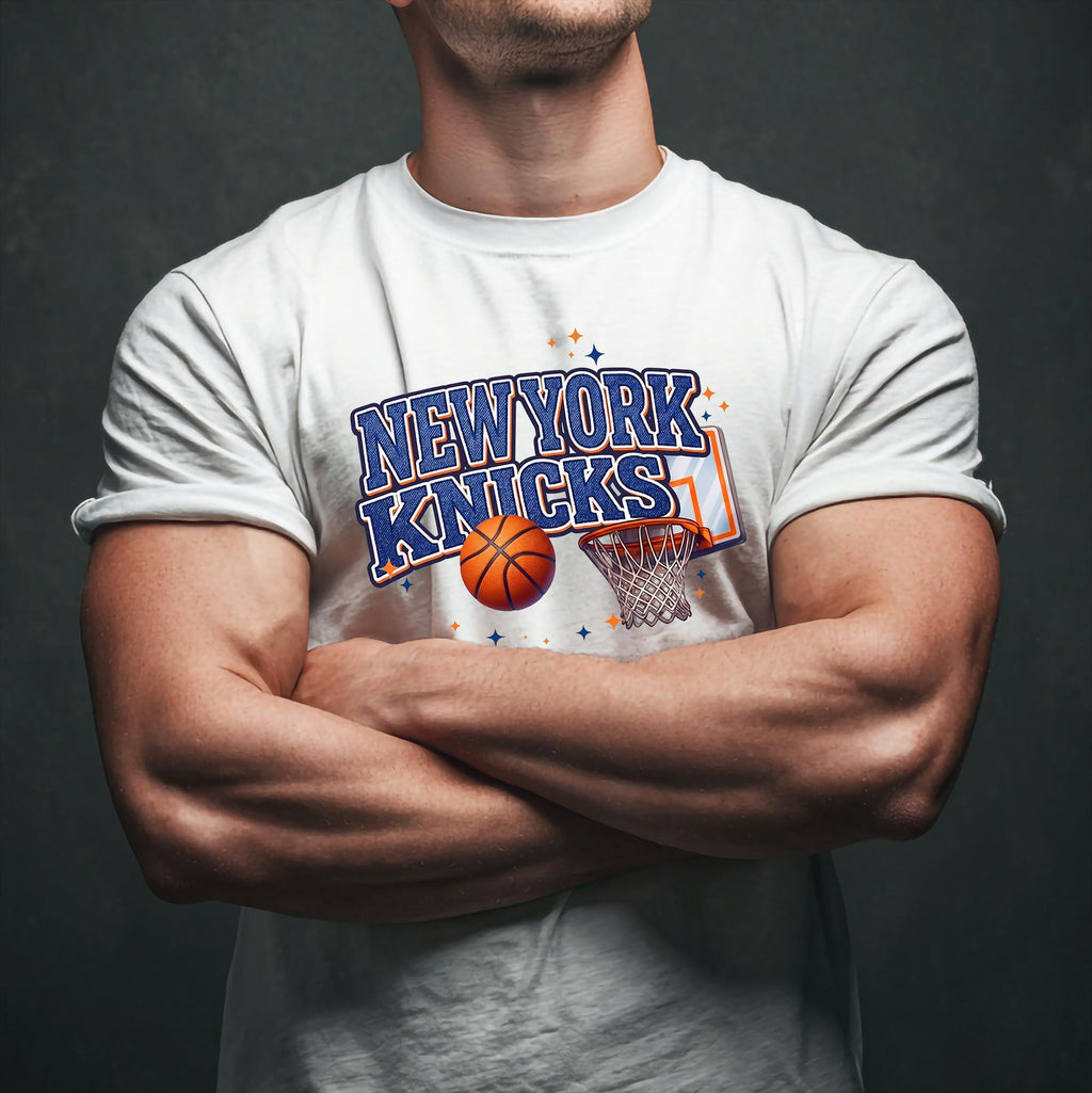 York Knicks 2026 Champions Retro Nyc Skyline Basketball