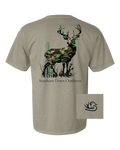 Camo Deer Tee Unisex , , , Long Sleeve Tee