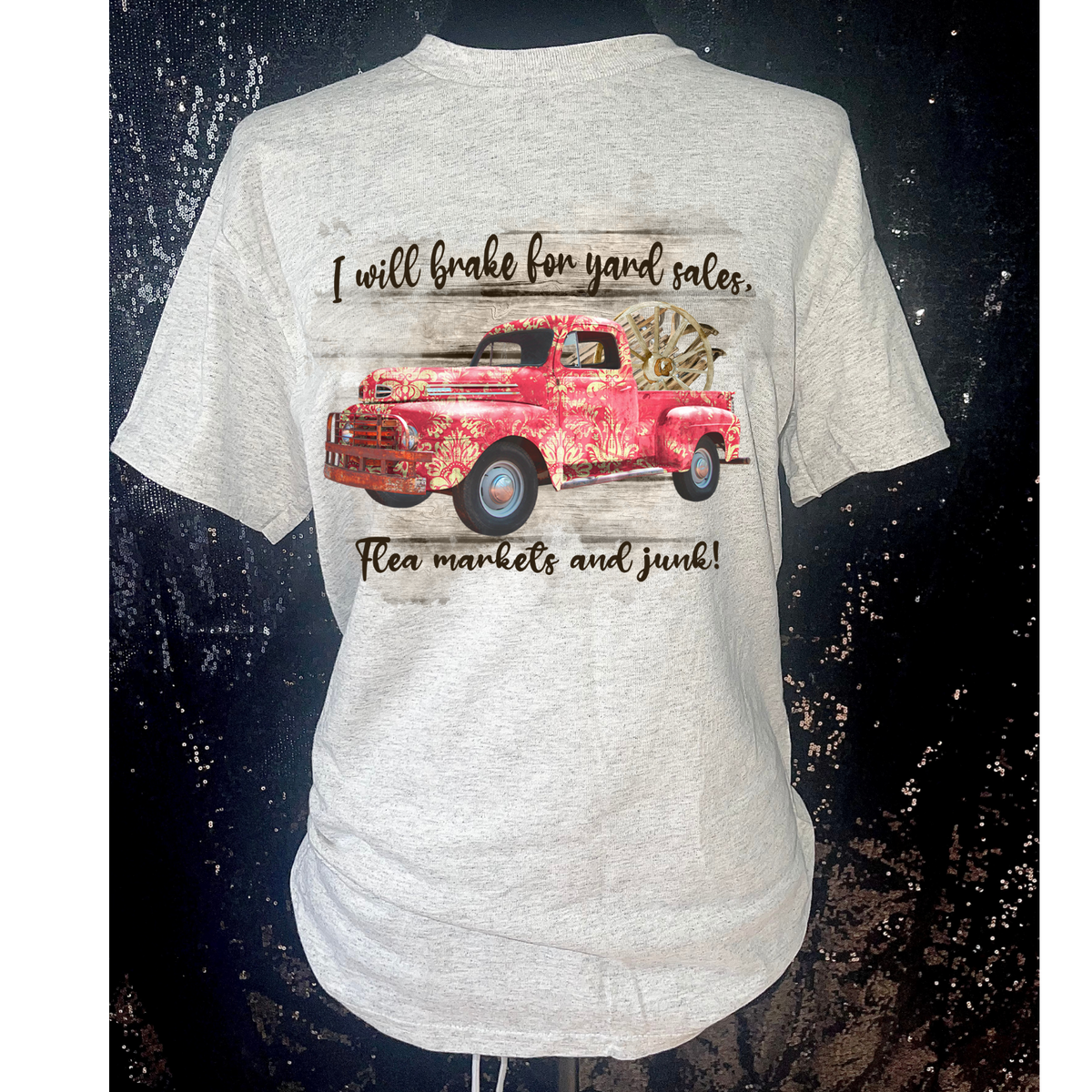 Will Brake For Yard Sells, Flea Markets Unisex , , , Long Sleeve Tee
