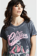 302152 - 930 Eric Clapton World Tour Burnout Tee