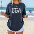 USA Stars July 4th Graphic Tee Unisex , , , Long Sleeve Tee