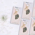 Monstera Adansonii - Swiss Cheese - Keychain - Plant Lovers Unisex , , , Long Sleeve Tee