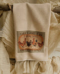 Chickens and Coffee Kitchen Towel Unisex , , , Long Sleeve Tee