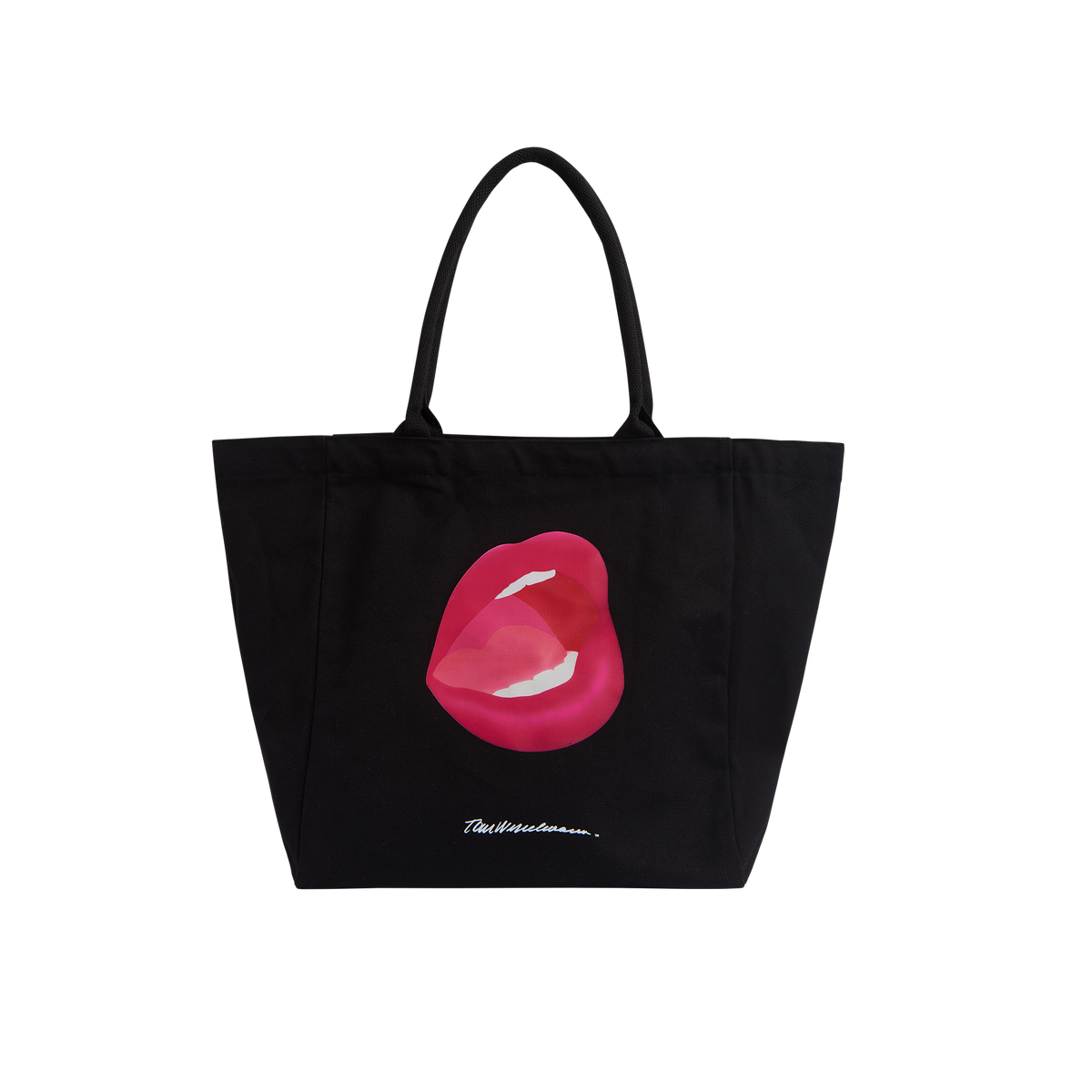 Tom Wesselmann "Mouth #7" Tote Unisex , , , Long Sleeve Tee