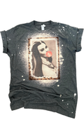 Bride of Frankenstein Bleached Tee Unisex , , , Long Sleeve Tee