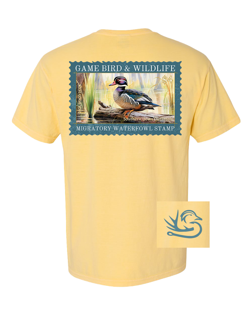 Sdo Duck Stamp Tee Unisex , , , Long Sleeve Tee