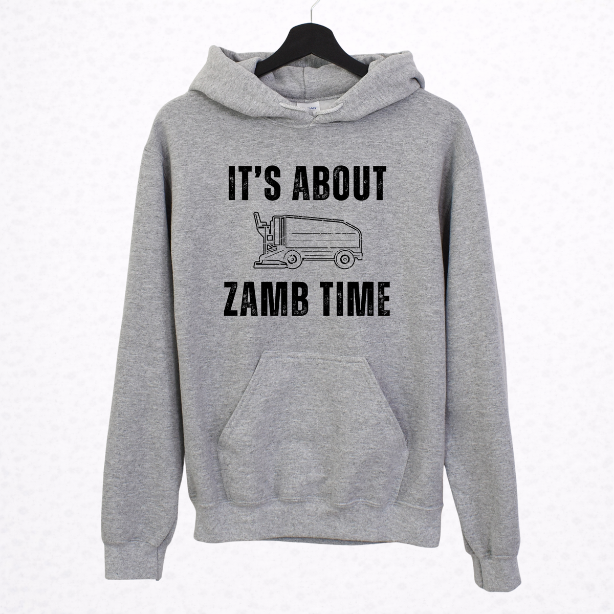 About Zamb Time Hockey Unisex Hooded Unisex , , , Long Sleeve Tee